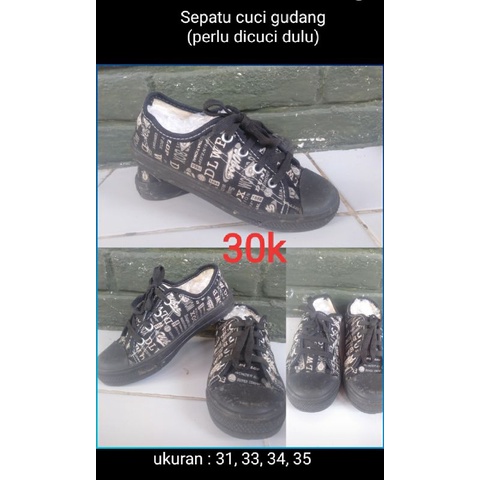 Sepatu Sneaker Anak Sepatu cuci gudang
