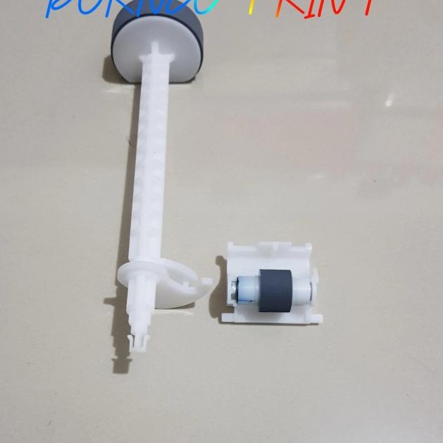 ✼ ASF Shaft + Roller / Penarik Kertas EPSON L1110 L3110 NEW ORIGINAL ➤