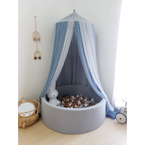 Round canopy tulle / canopy kamar anak / canopy tile