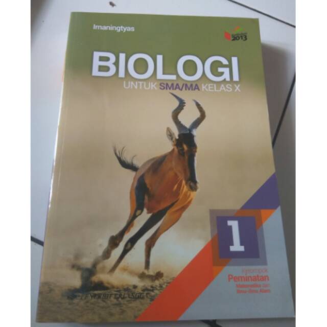 Biologi Peminatan Sma Kelas X Kurikulum 2013 Shopee Indonesia