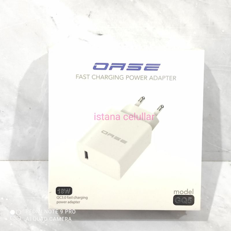 POWER ADAPTER OASE GQ5 FAST CHARGING ORIGINAL