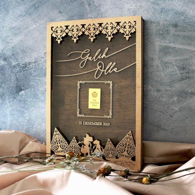 Frame Mahar 20x30 | Bingkai Mahar Rustic | Mahar Rustic helloto99 dijamin