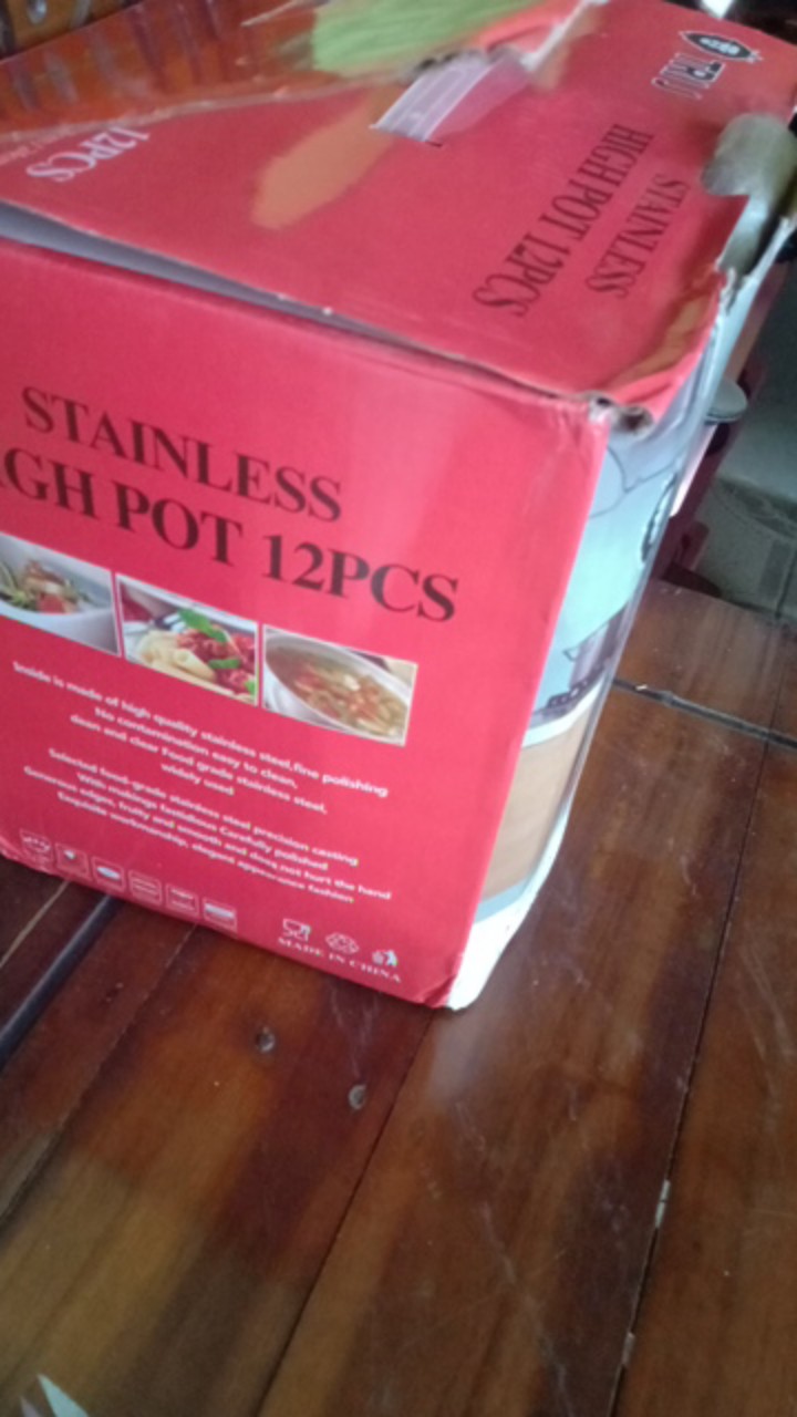 Panci Kukusan 1 Set High Pot 5 Pcs Steamer Stainless Steel Tutup Kaca