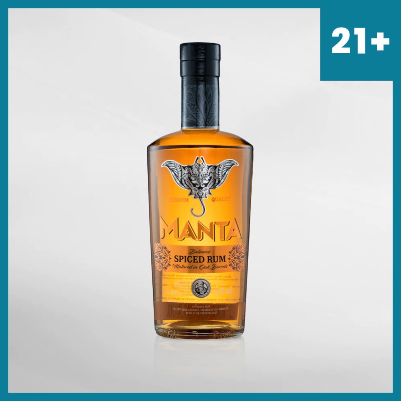 Manta Spice Rum 700 Ml ( Original &amp; Resmi By Vinyard )