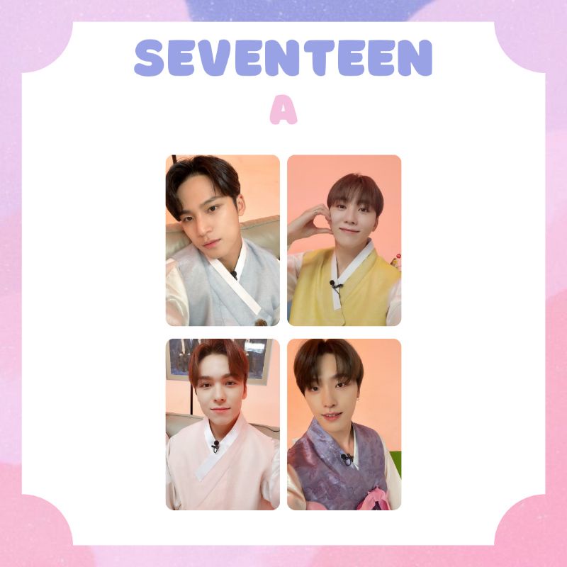 [SEVENTEEN] PHOTOCARD SEVENTEEN CHUSEOK, CHRISTMAS, NEW YEAR ‼️BACA DESKRIPSI‼️
