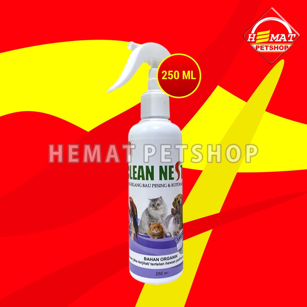 Pengilang Bau Organik Aman Clean Nest Spray 250ml