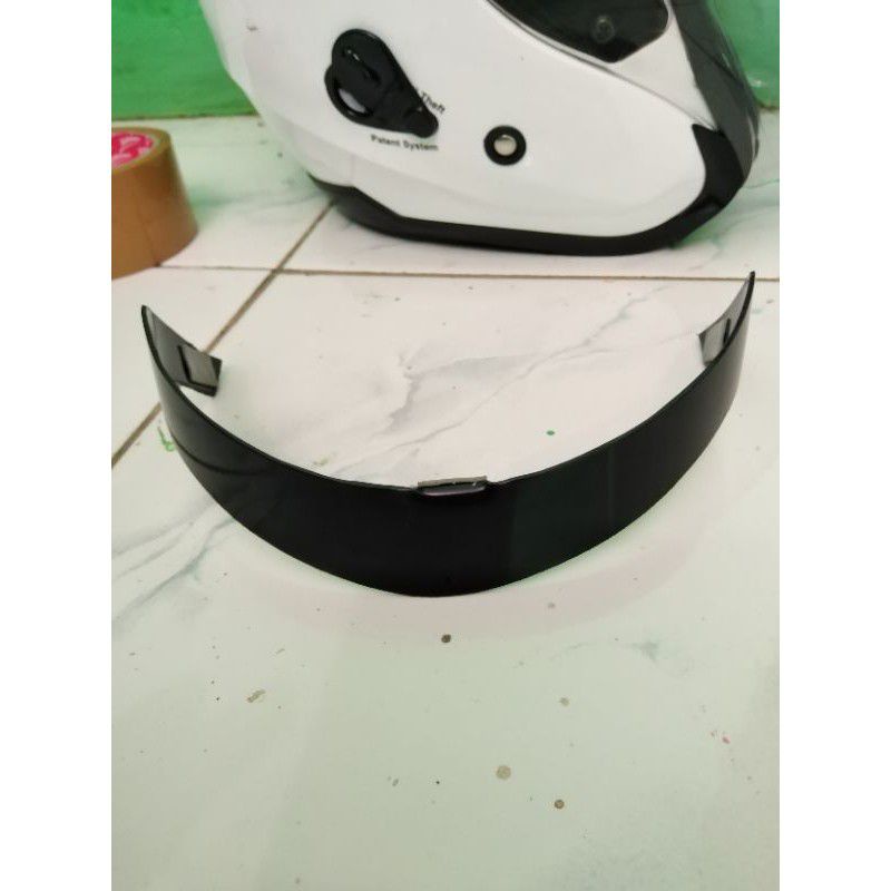 Spoiler helm kyt kyoto, black glossy