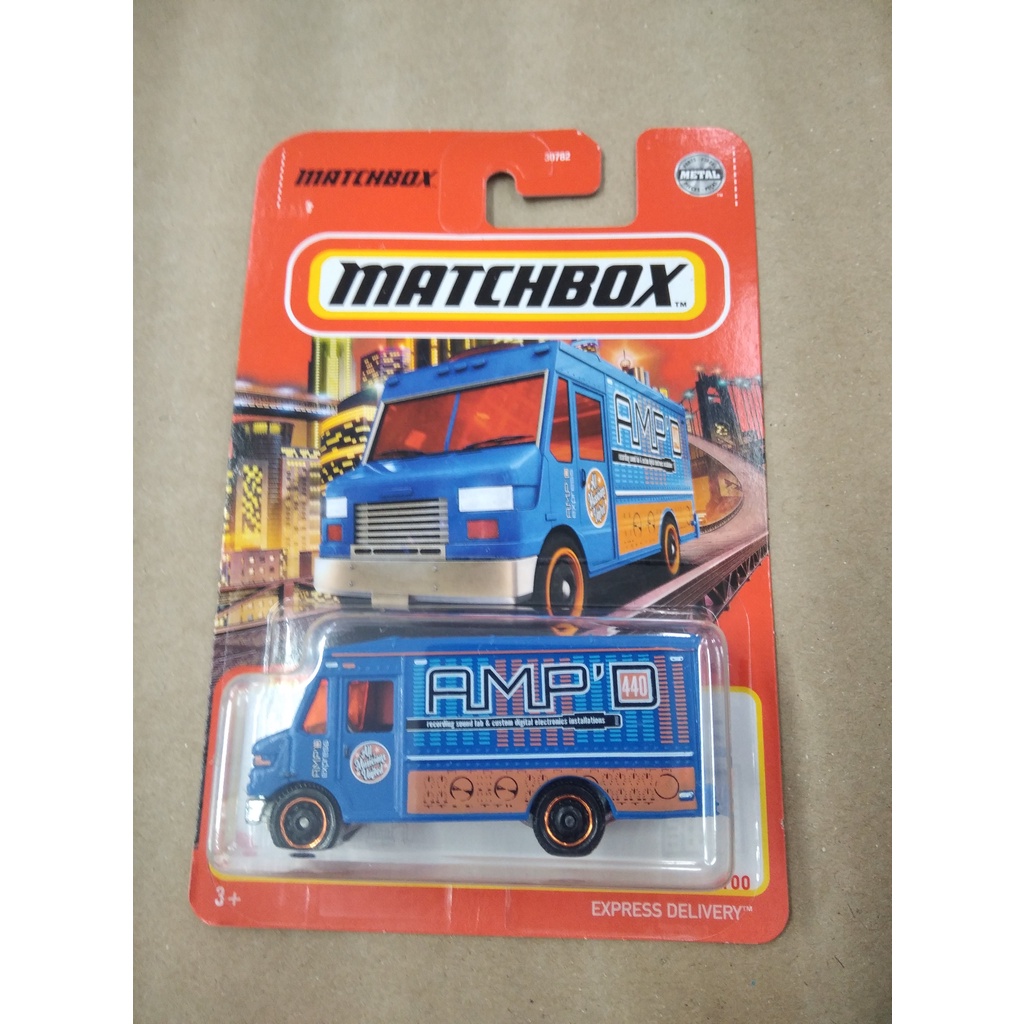 BEST SELLER | Diecast Matchbox EXPRESS DELIVERY Biru MBX Original Termurah Murah Mobil Mainan Anak Scale 64