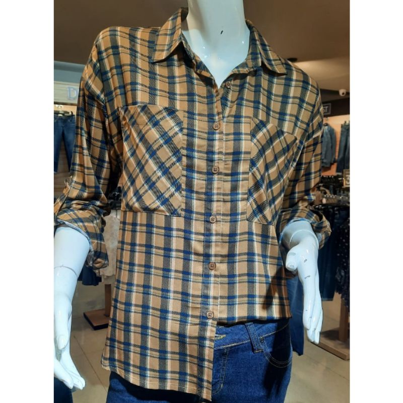 kemeja wanita dust jeans original