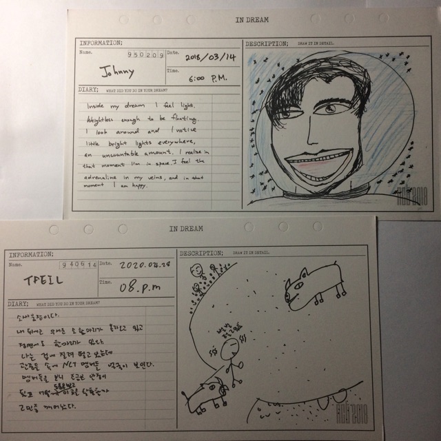 NCT ‘Empathy’ Dream Version Album Taeil, Johnny Diary