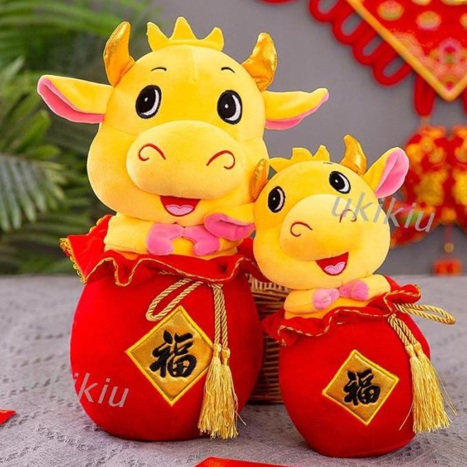 

RED BULL DEKORASI IMLEK / TAHUN BARU CINA / IMLEK BENTUK BANTENG FH65165FG