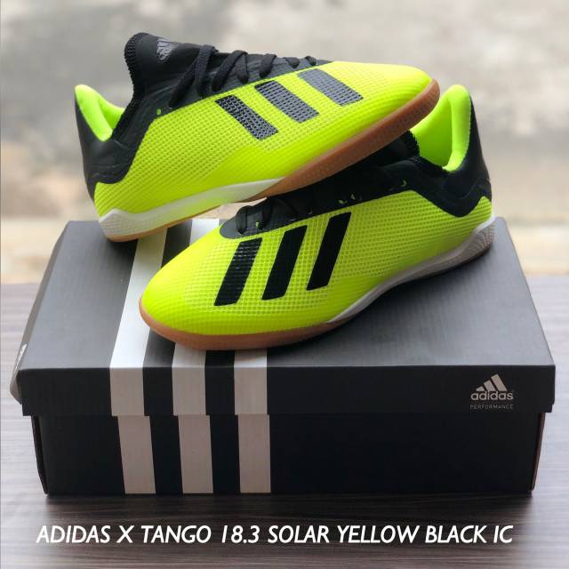 Adidas X Tango 18.3 Solar Yellow Black IC
