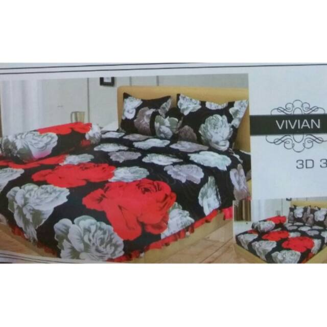 Bead cover lady rose VIVIAN KING B2 180 X 200CM