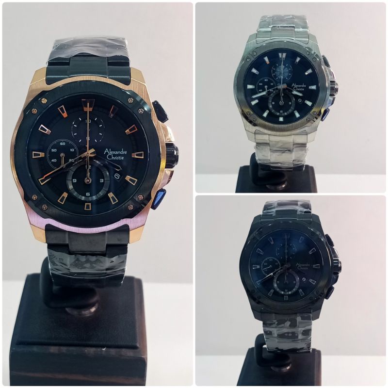 JAM TANGAN ALEXANDRE CHRISTIE 6595 MC ORIGINAL & GARANSI RESMI AC