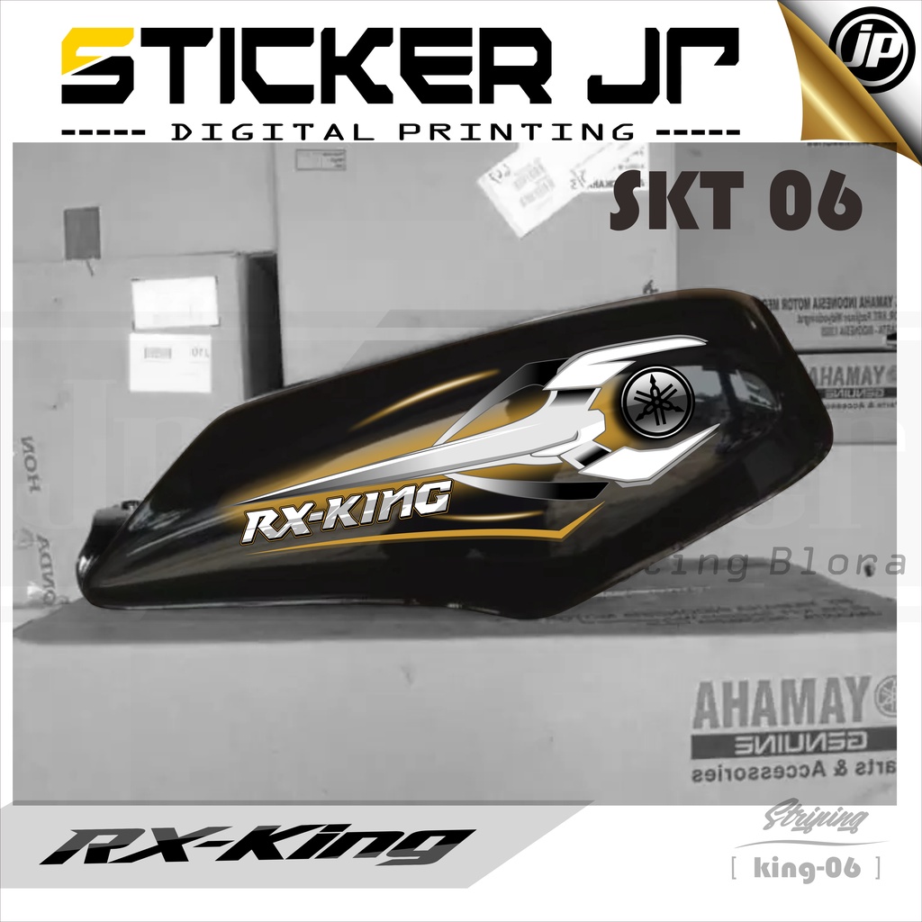 STIKER STRIPING TRANSPARAN RX KING/Striping Rx King Variasi/ Stiker Rx King