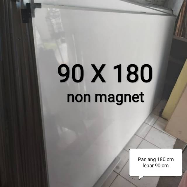 

Whitebord besar 90 x 180 cm