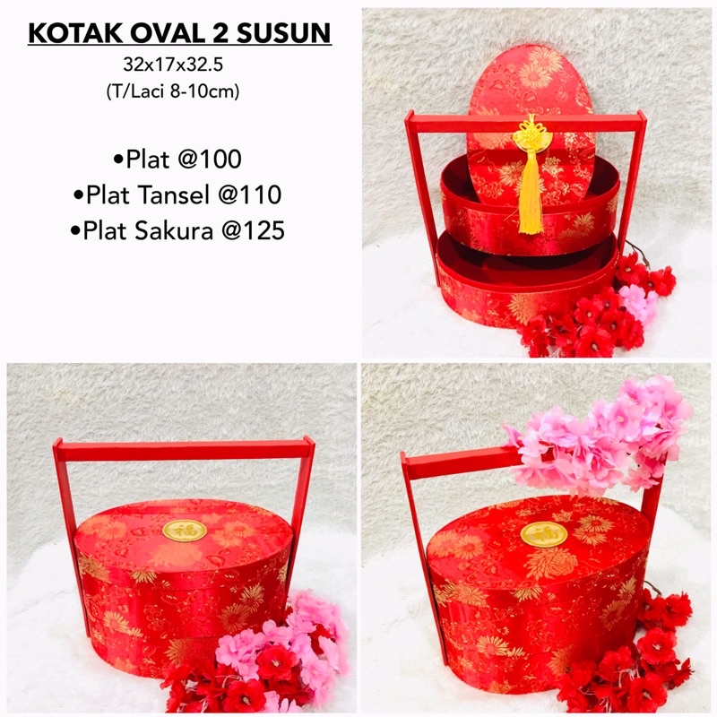

Kotak Oval 2 Susun