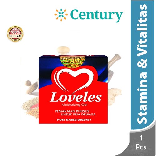 Loveles Moisturizing Gel 10gr / Kebutuhan Pria