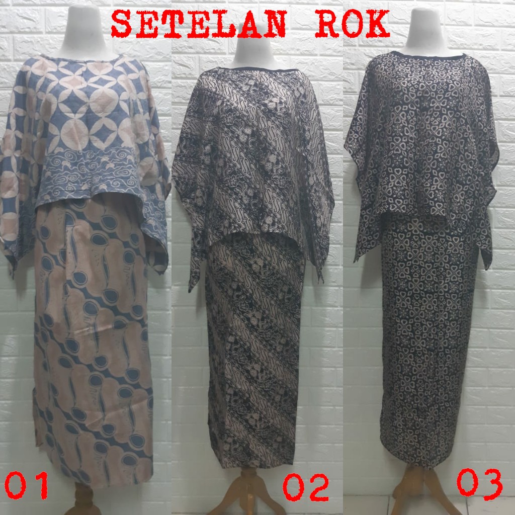 BAJU KAFTAN SETELAN ROK/CELANA TERMURAH