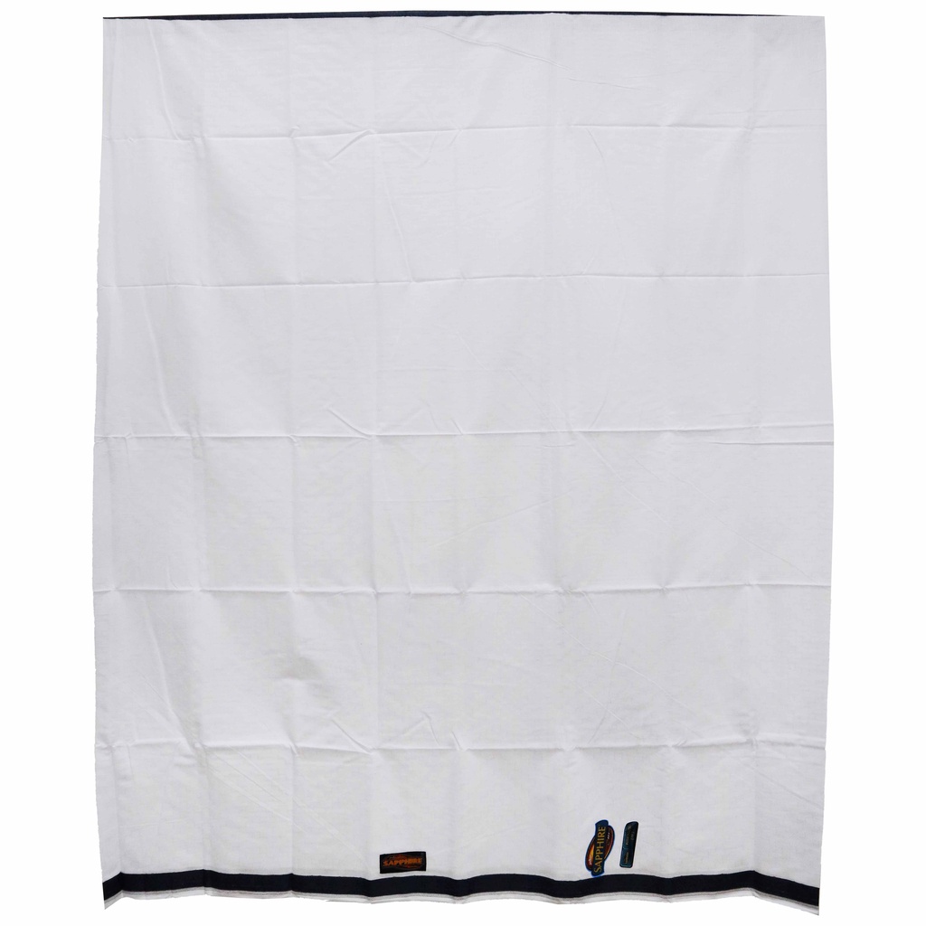 Sarung Sapphire Motif Putih Polos