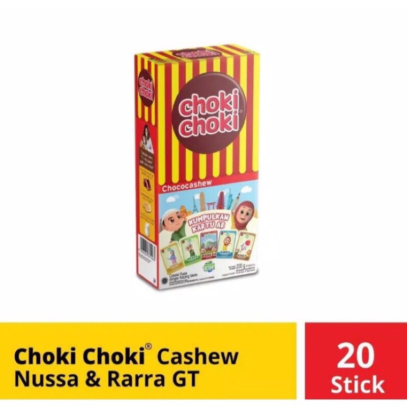 

CHOKI CHOKI Chococashew (isi 20pcs)