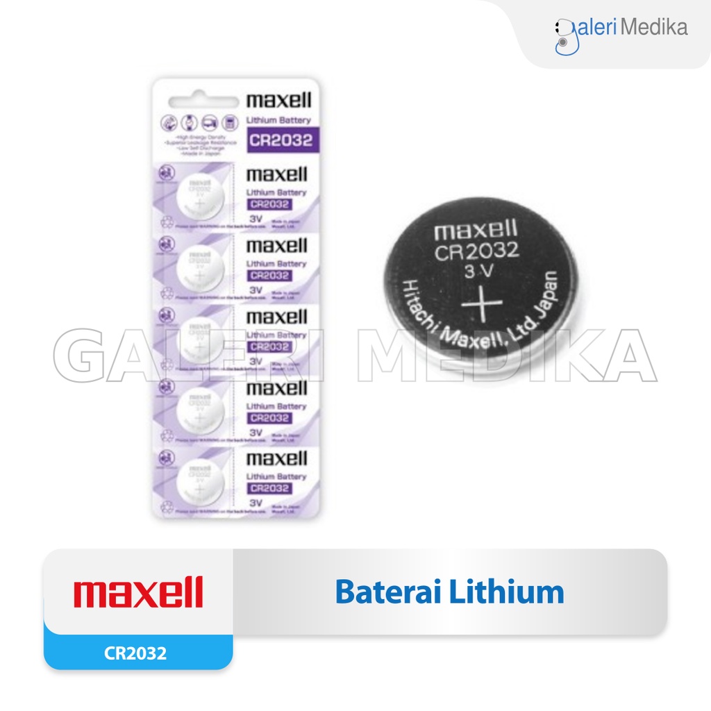 Baterai Lithium Battery Batre Kancing CR2032 Original