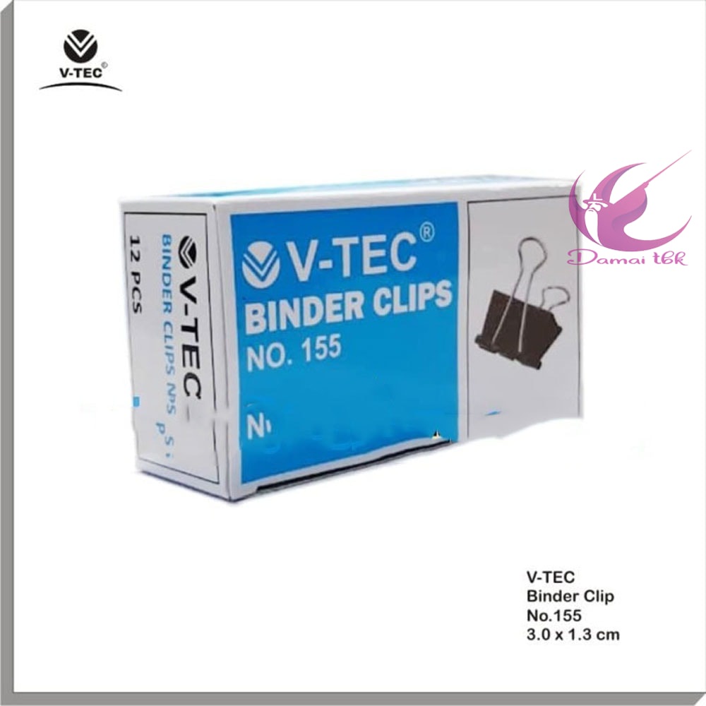 

Binder Clip No.155 V-tec 1 pak