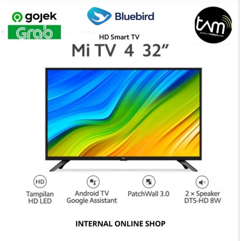 Xiaomi Mi TV 4 32 inch Smart TV Garansi Resmi