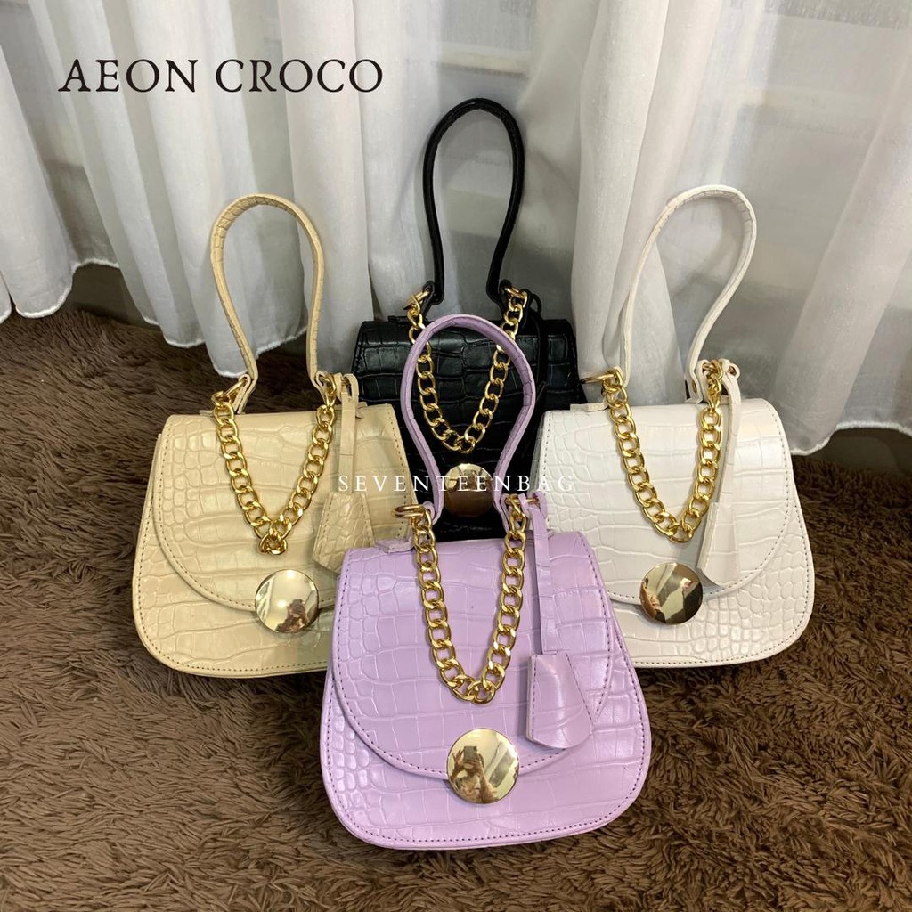 ARCELL - AEON CROCO BAG | TAS WANITA TERMURAH