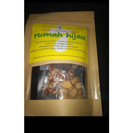 

biji sayuran rumah hijau paket B