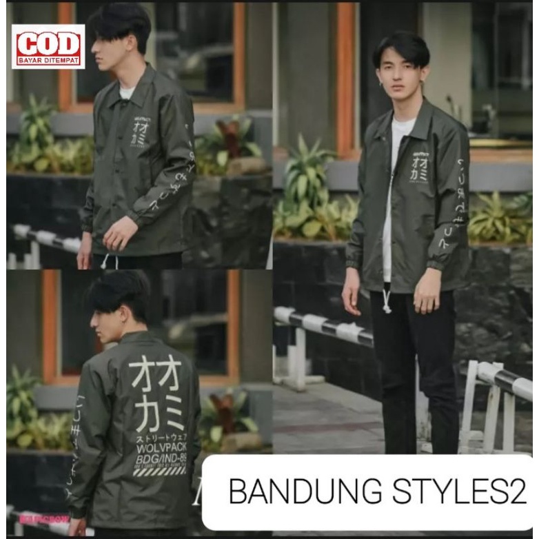 jaket IKC 002 distro cbr bandung jaket coach erigo keren