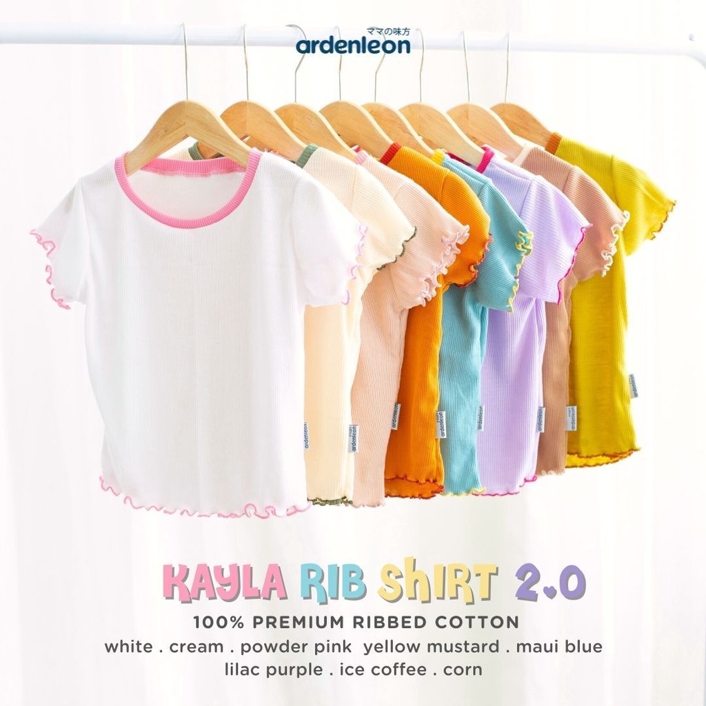 Ardenleon Kayla Rib Shirt 2.0 BIG SIZE