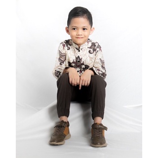 Batik Bule Baju Batik Bayi Umur 1 tahun kebawah bahan adem model slimfit