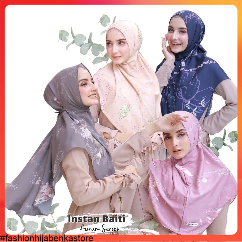 Hijabwanitacantik - Instan Baiti Aurum | Hijab Instan | Jilbab Instan #terpesona