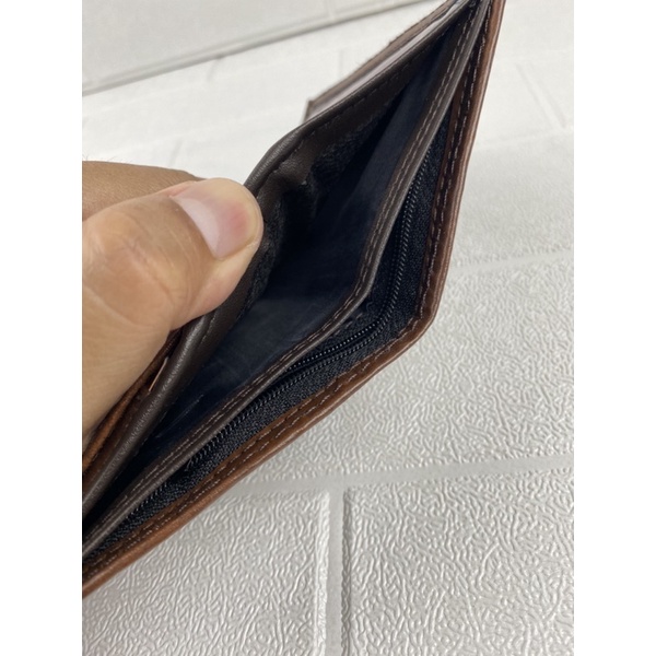 DOMPET PRIA KULIT SINTETIS KILAP DOMPET PRIA LIPAT BERDIRI DOMPET PRIA MURAH MERIAH DOMPET LAKI LAKI BAHAN TAHAN LAMA DOMPET COWOK LIPAT