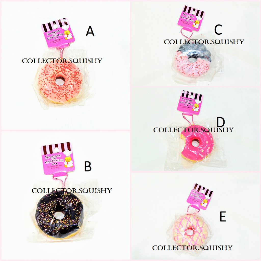 RARE SAMMY THE PATISSIER DONUT SQUISHY