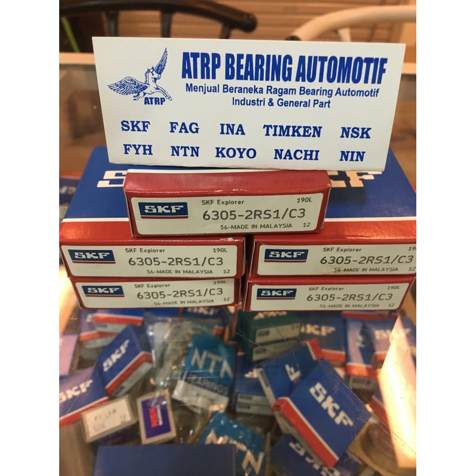 ball bearing 6305 2rs1/c3 skf