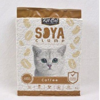 Pasir Soya Clump Coffe 7liter~pasir kucing Soya murah