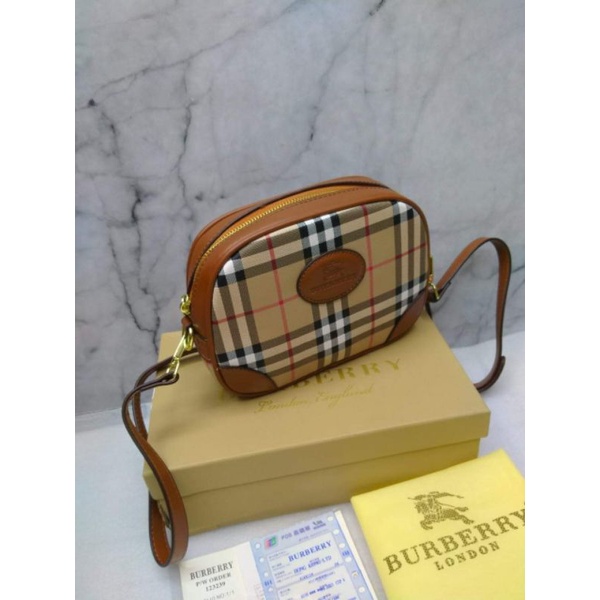 NEW ITEM burberry selempang / sling bag free box