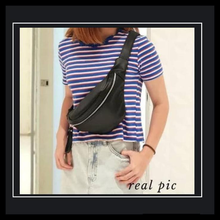 26Pz Waistbag Basic H&M Unisex ( Tas Wanita Dan Tas Pria) Guop