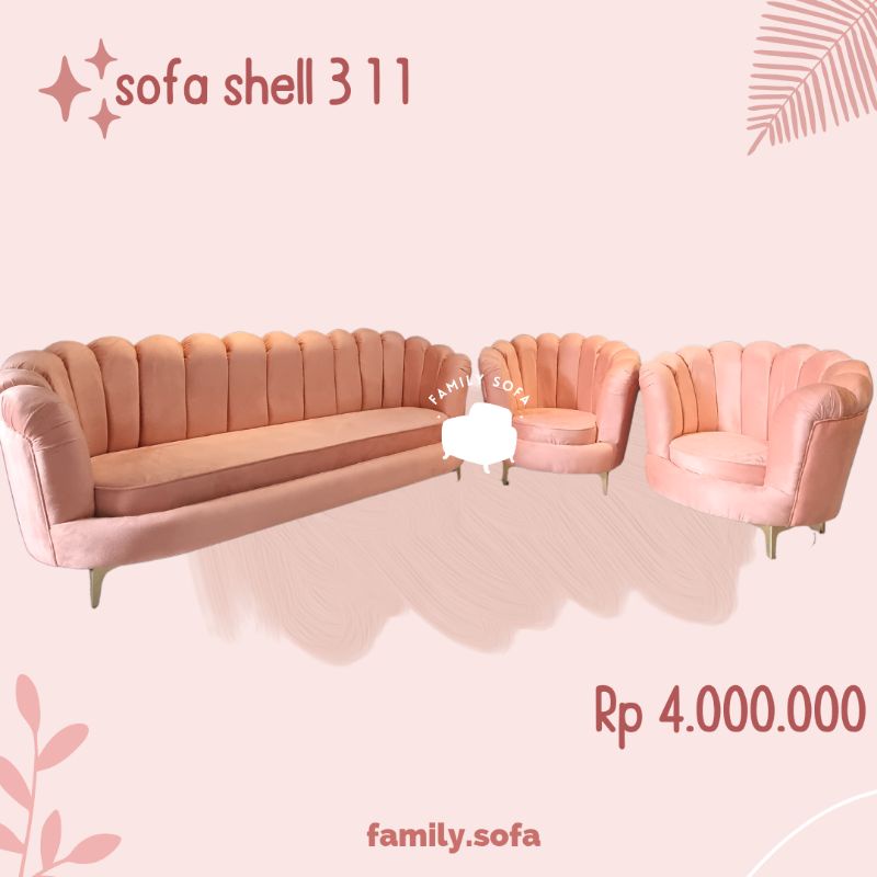 link sofa 311 paket meja shell