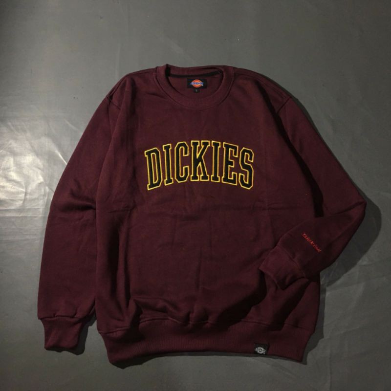 CREWNECK DICKIES LOGO BORDIR FULL TAG | CREWNECK DICKIES ORIGINAL | SWEATER DICKIES | JAKET DICKIES