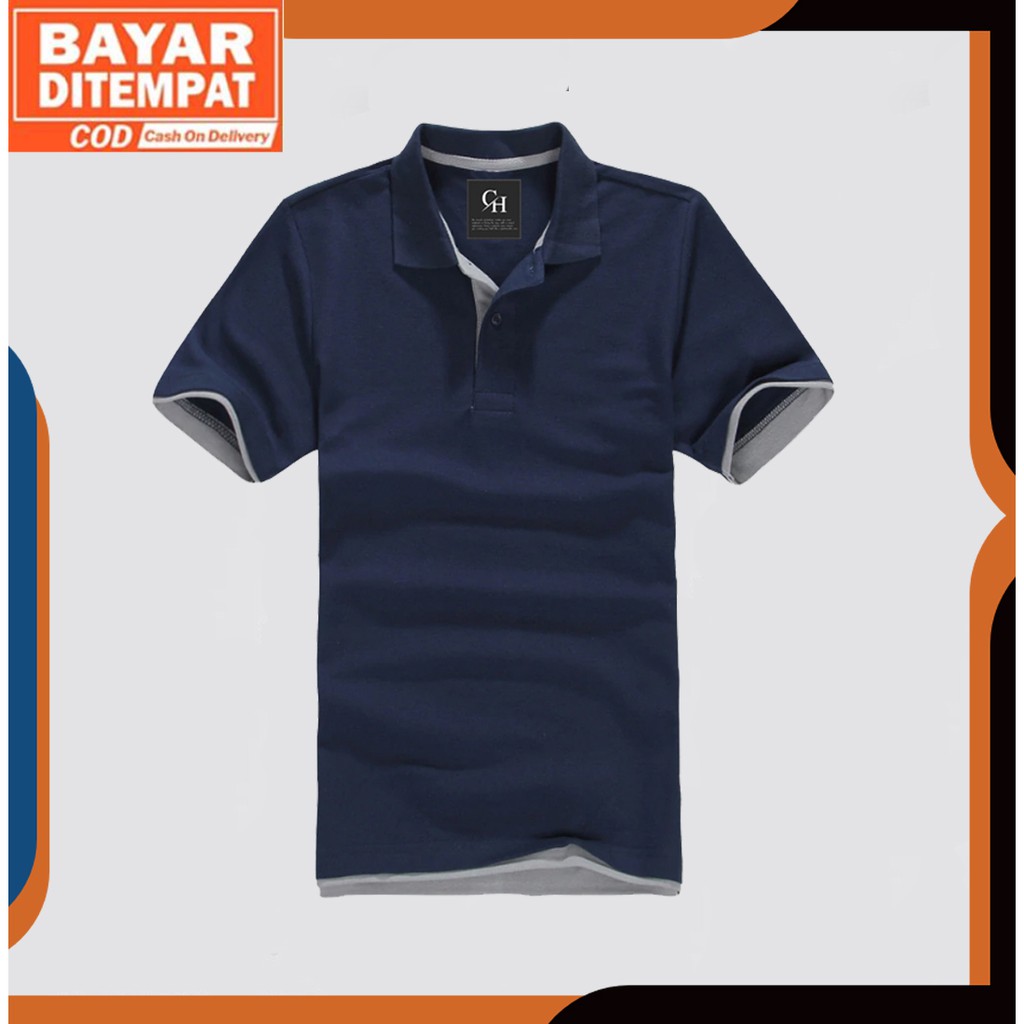 Kaos Polo Smith Polos Original Bandung Polo Shirt Pria Termurah