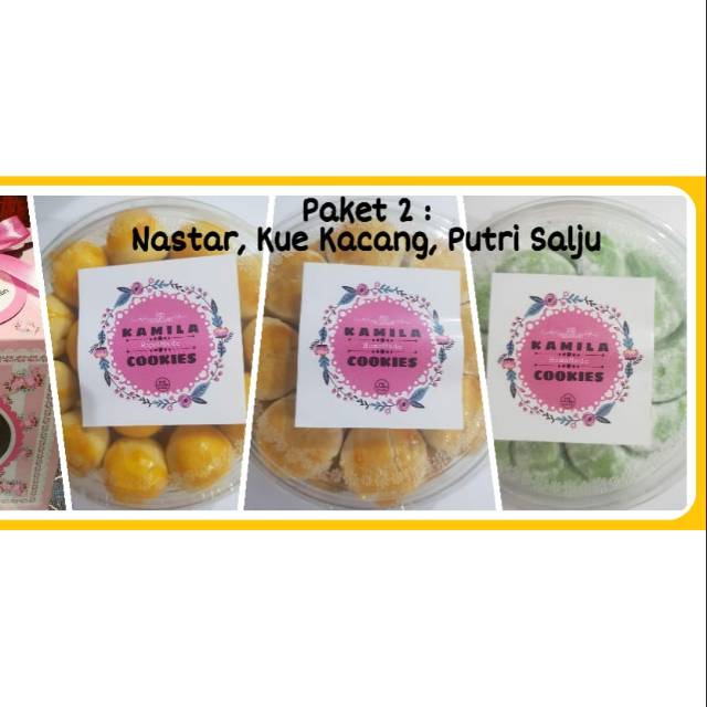 

Kue Kering Lebaran - Nastar, Kue Kacang, Putri Salju