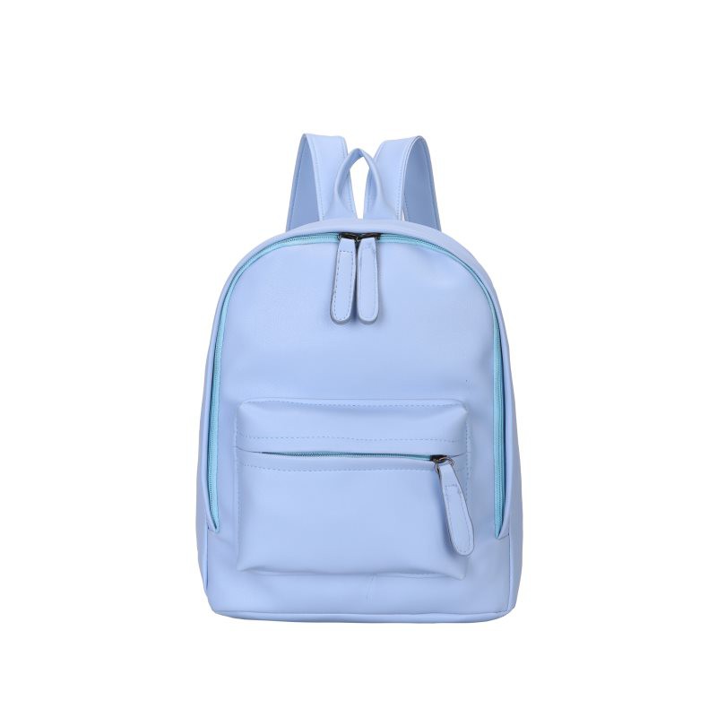 tas ransel back pack bags biru langit blue wanita ootd retro vintage pink hitam kanvas