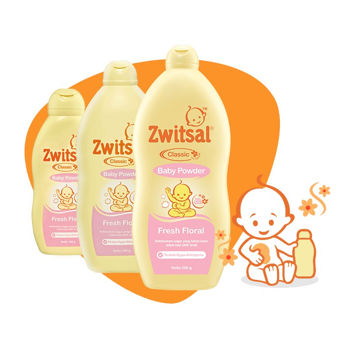ZWITSAL BABY POWDER 300GR