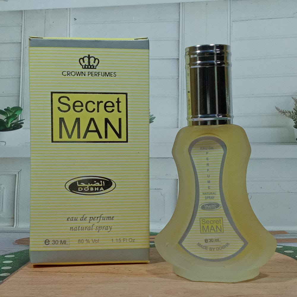 Parfum DOBHA SPRAY Aroma BOSS - Secret Man 35ml - Parfum Laki Cowok