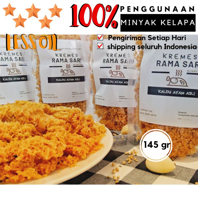 

Kremes Ayam Rama Sari Kremesan Kaldu Ayam Asli