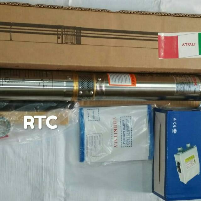 Pompa air satelit sumbersible york 0,25 Hp