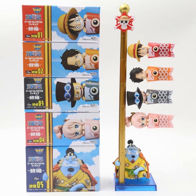WCF One Piece Koinobori Ace Luffy Sabo Shirahosi Jinbei